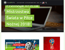 Tablet Screenshot of hideipvpn.pl